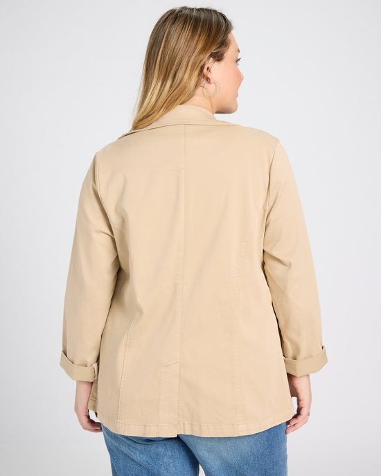 Cappuccino $|& Liverpool Fitted Blazer - SOF Back