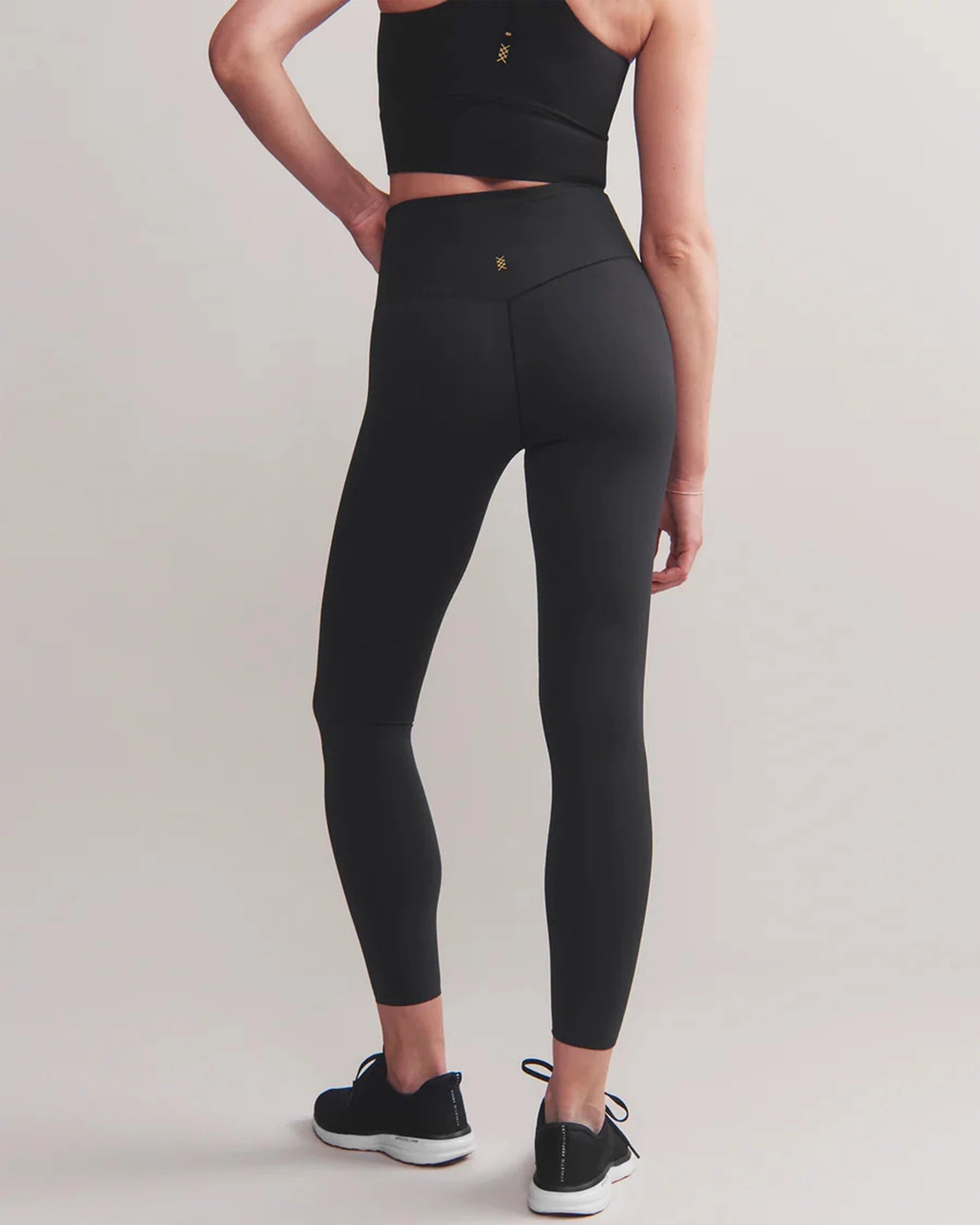 Black $|& Rhone Revive 7/8 Legging - VOF Back