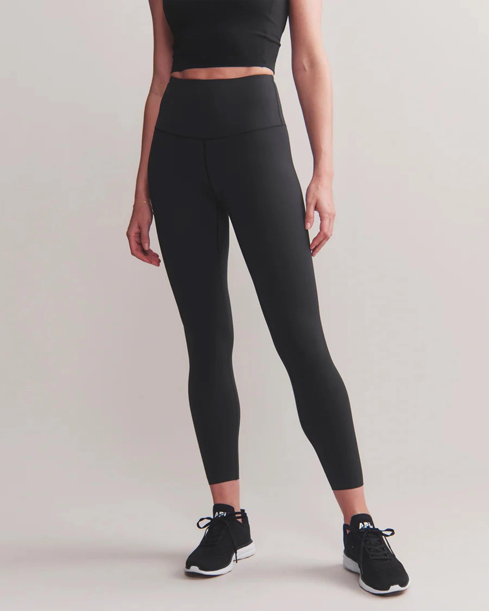 Black $|& Rhone Revive 7/8 Legging - VOF Front
