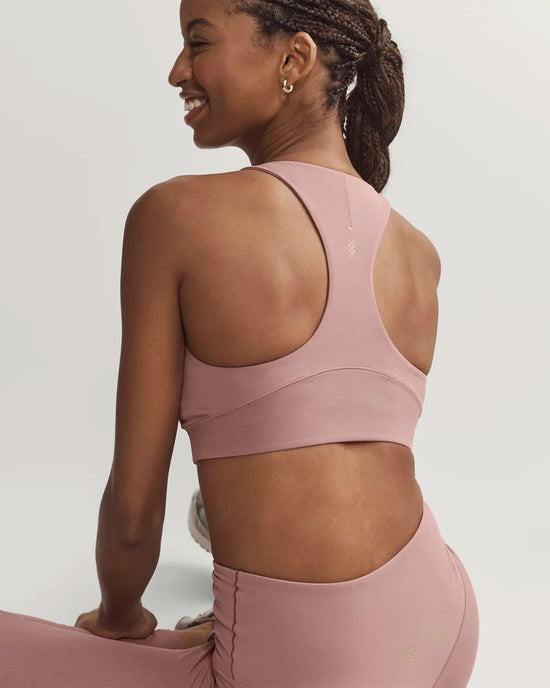 Mauve $|& Rhone Revive Sports Bra - VOF Back