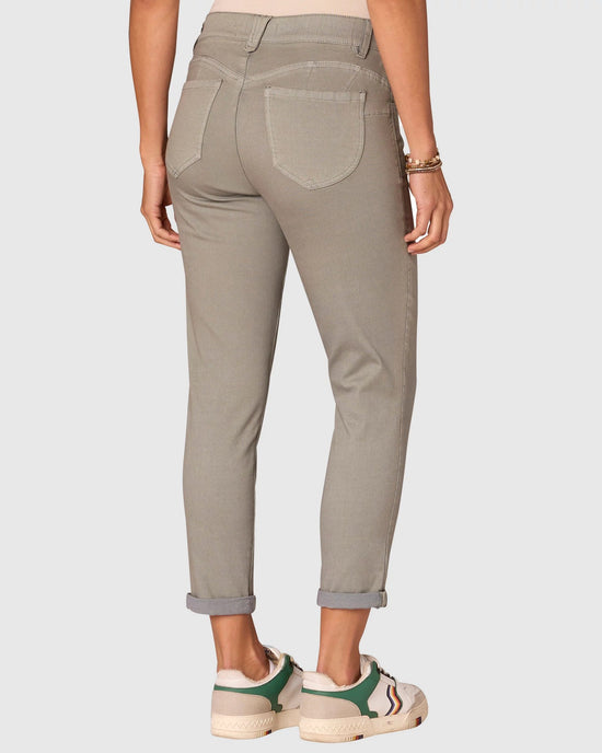 Deep Seagrass $|& Democracy Absolution Cuffed Ankle Skimmer - Hanger Side