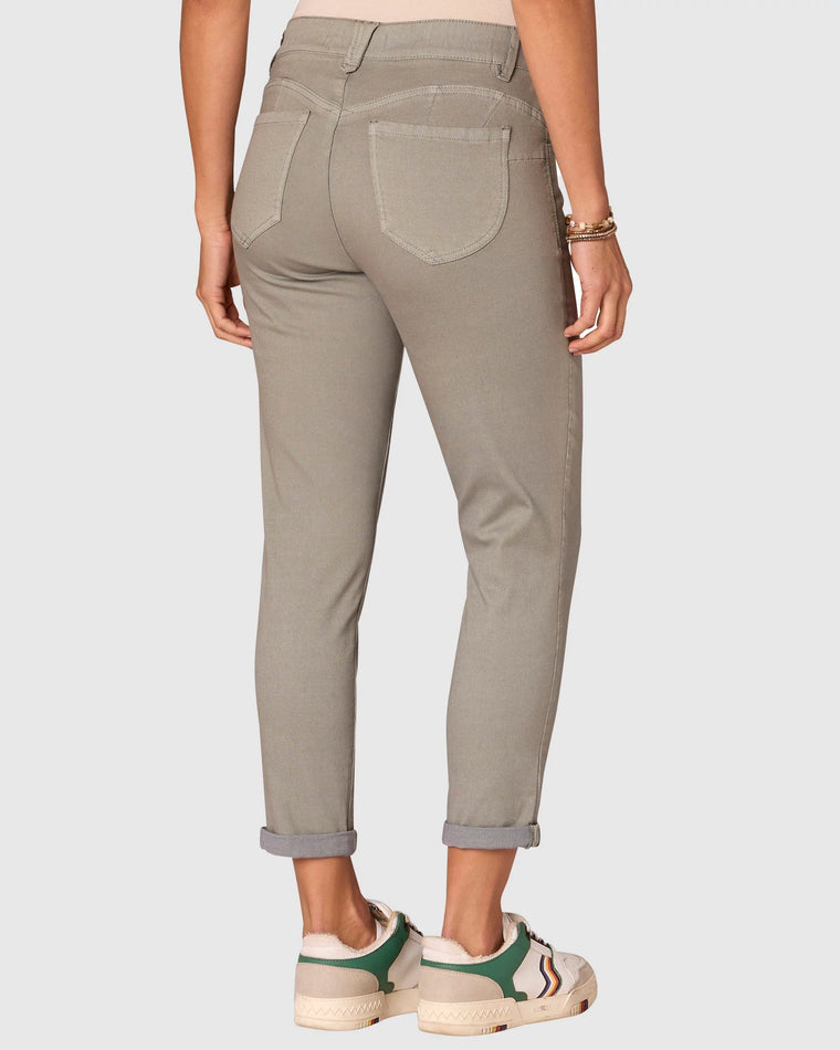 Deep Seagrass $|& Democracy Absolution Cuffed Ankle Skimmer - Hanger Side