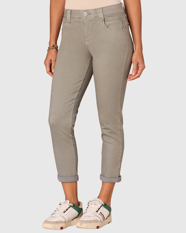 Deep Seagrass $|& Democracy Absolution Cuffed Ankle Skimmer - VOF Detail