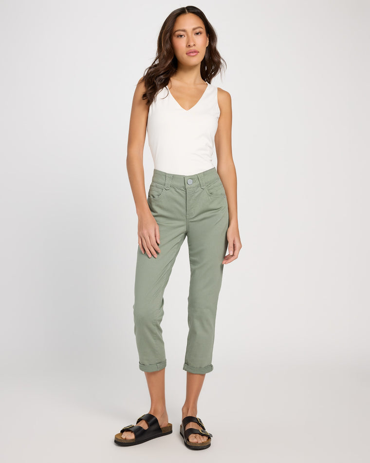 Deep Seagrass (Petite) $|& Democracy Absolution Cuffed Ankle Skimmer - UGC On Fig