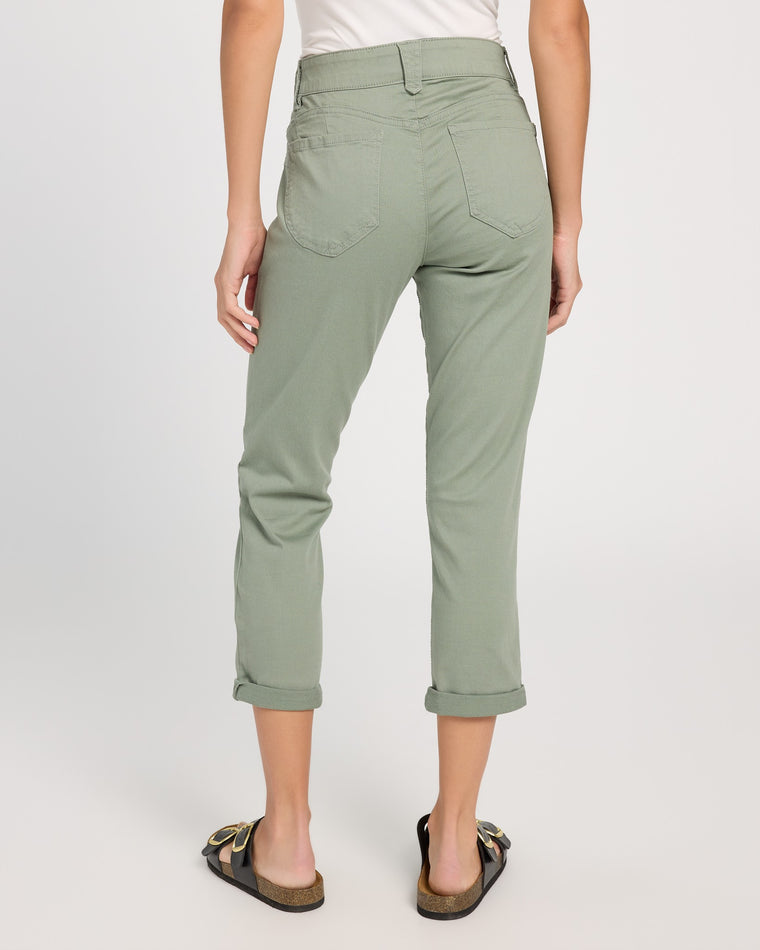 Deep Seagrass (Petite) $|& Democracy Absolution Cuffed Ankle Skimmer - SOF Back