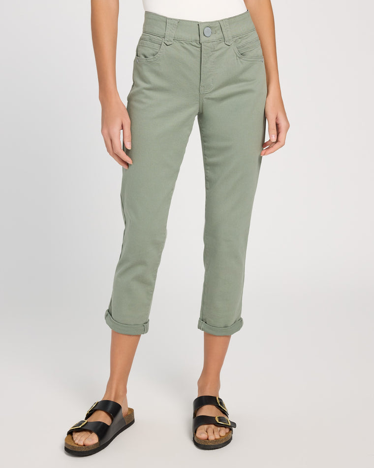 Deep Seagrass (Petite) $|& Democracy Absolution Cuffed Ankle Skimmer - SOF Front