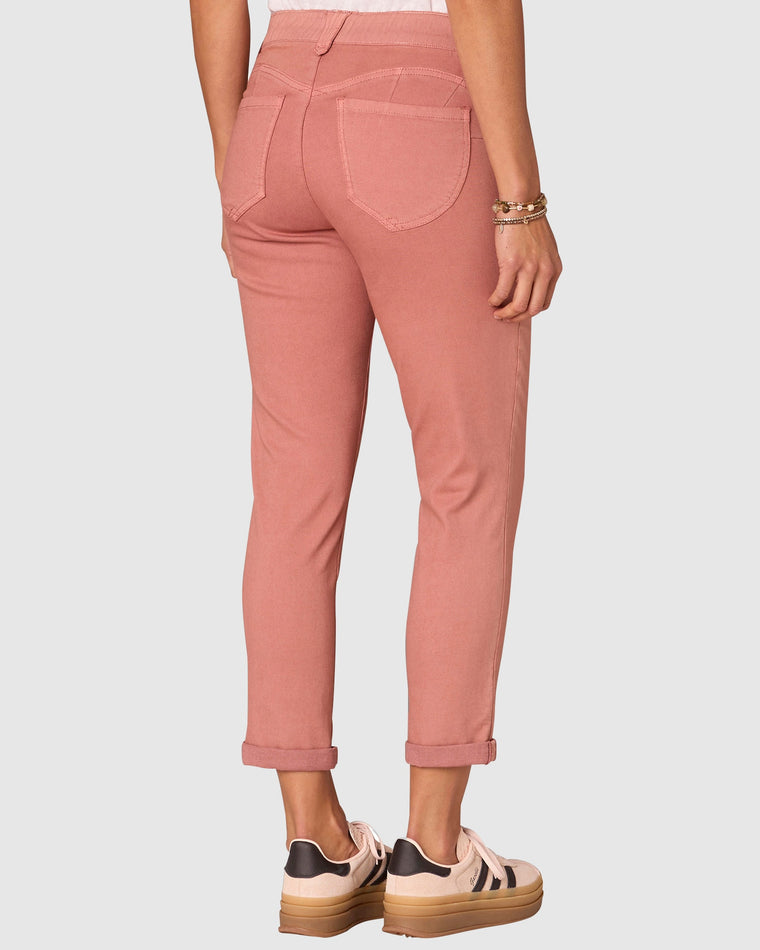 Mineral Rose $|& Democracy Absolution Cuffed Ankle Skimmer - Hanger Side