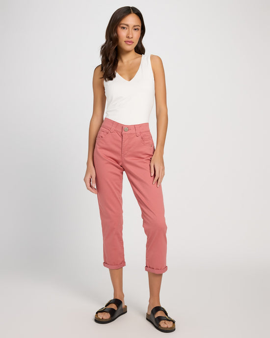 Mineral Rose (Petite) $|& Democracy Absolution Cuffed Ankle Skimmer - UGC On Fig