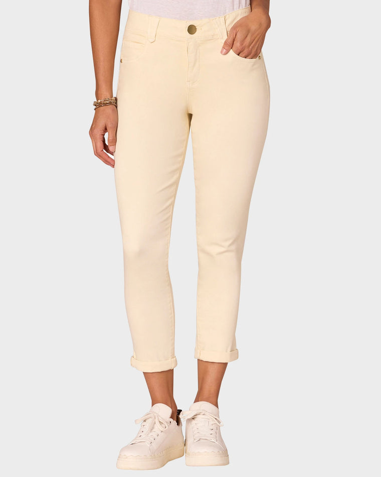 Frosty Lemon $|& Democracy Absolution Cuffed Ankle Skimmer - VOF Detail