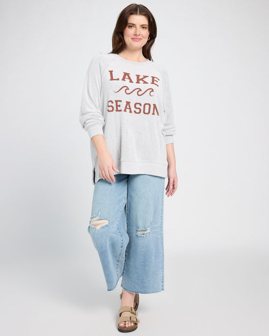 Grey Lake Season $|& Thread & Supply Sam Sweatshirt - UGC On Fig
