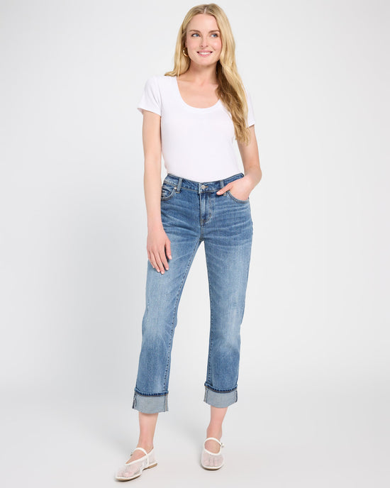 Rio Hondo Blue $|& Liverpool Marley Girlfriend Jeans - UGC On Fig