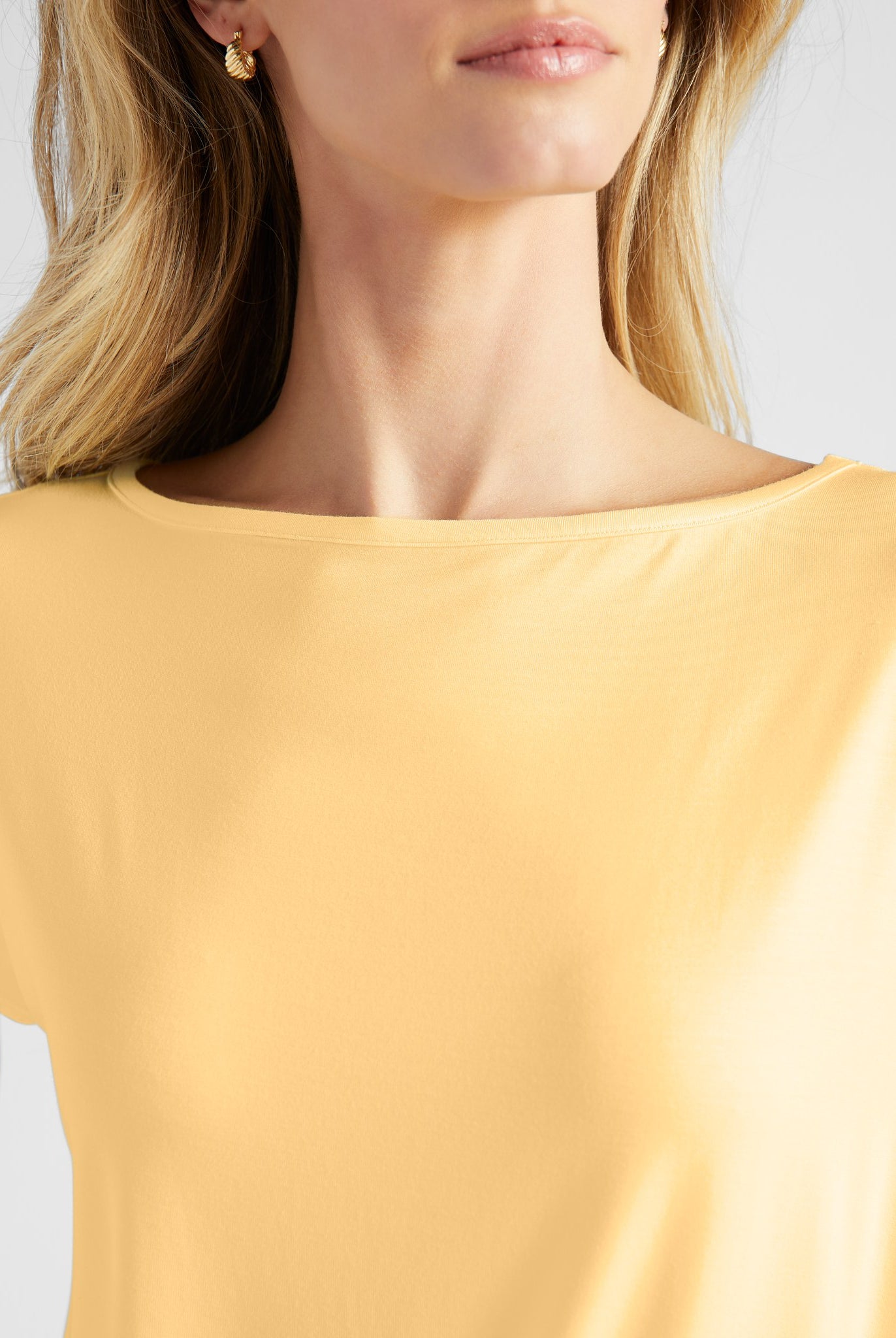 Butter $|& SEAS Brentwood Boat Neck Top - SOF Full Front