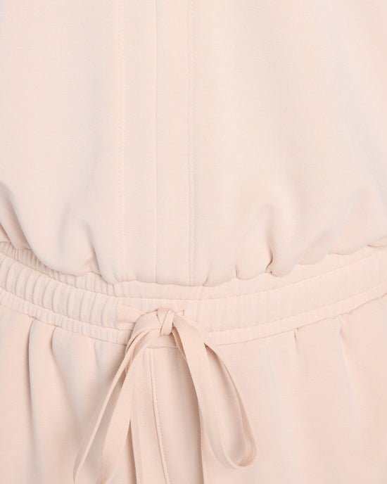 Pale Blush $|& Skies Are Blue Soft Modal Sleeveless Jumpsuit - SOF Full Front