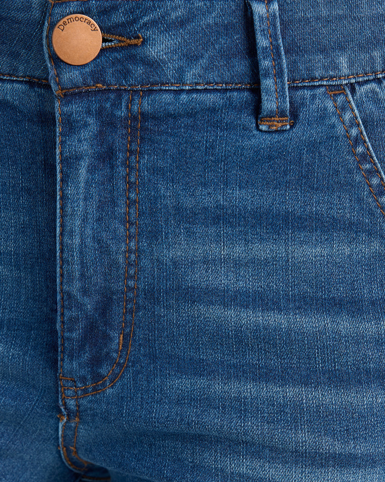 Blue $|& Democracy Absolution Skyrise Trouser Bootcut Jeans - SOF Detail