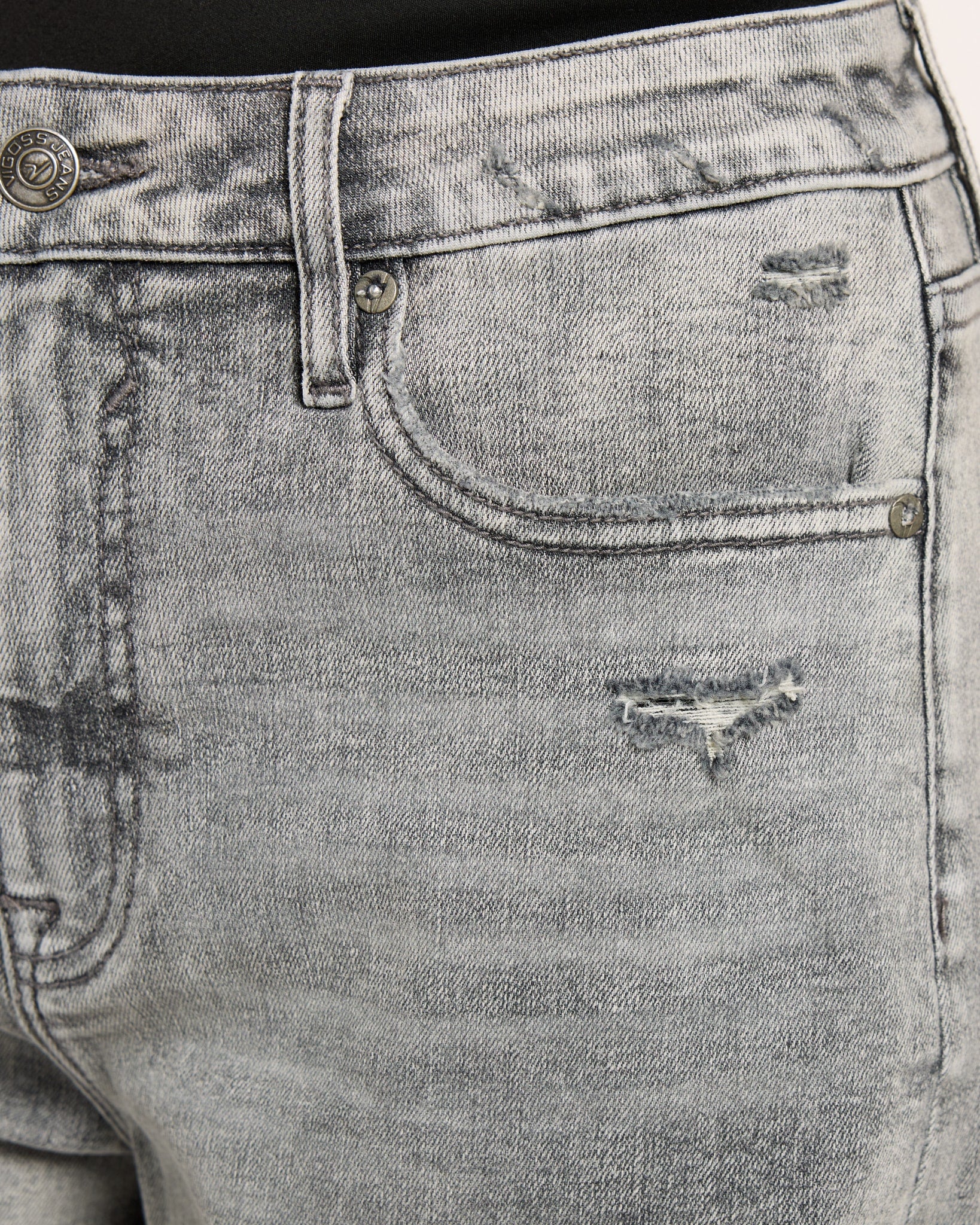 Grey Wash $|& Vigoss Ace Cut Off Short - SOF Full Front