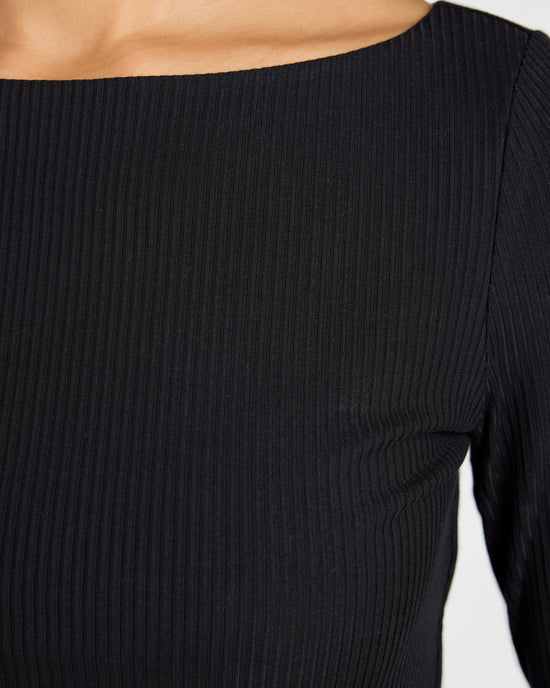 Black $|& Weekend LA Arabella Top - SOF Detail