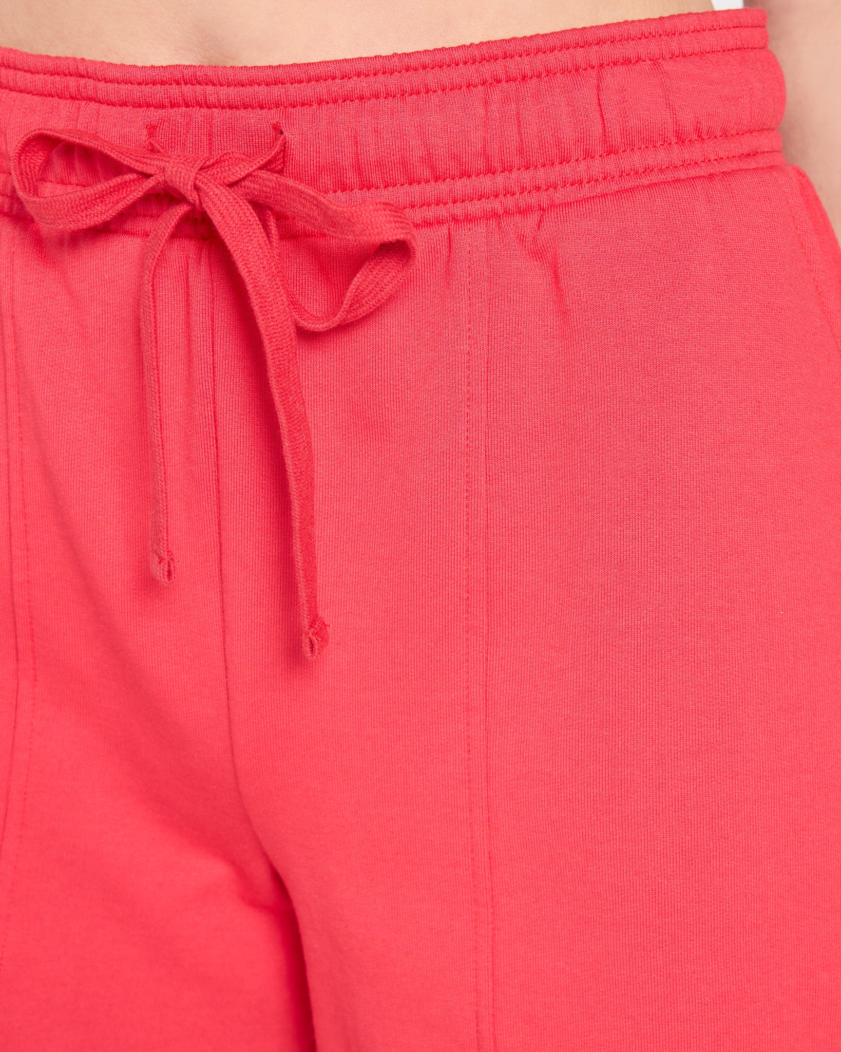 Red Ruby $|& Thread & Supply Paulie French Terry Shorts - SOF Full Front