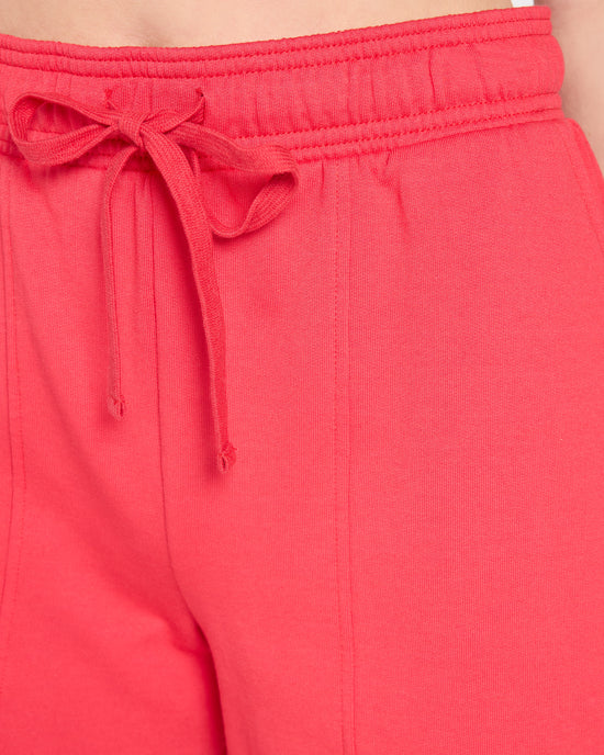 Red Ruby $|& Thread & Supply Paulie French Terry Shorts - SOF Full Front