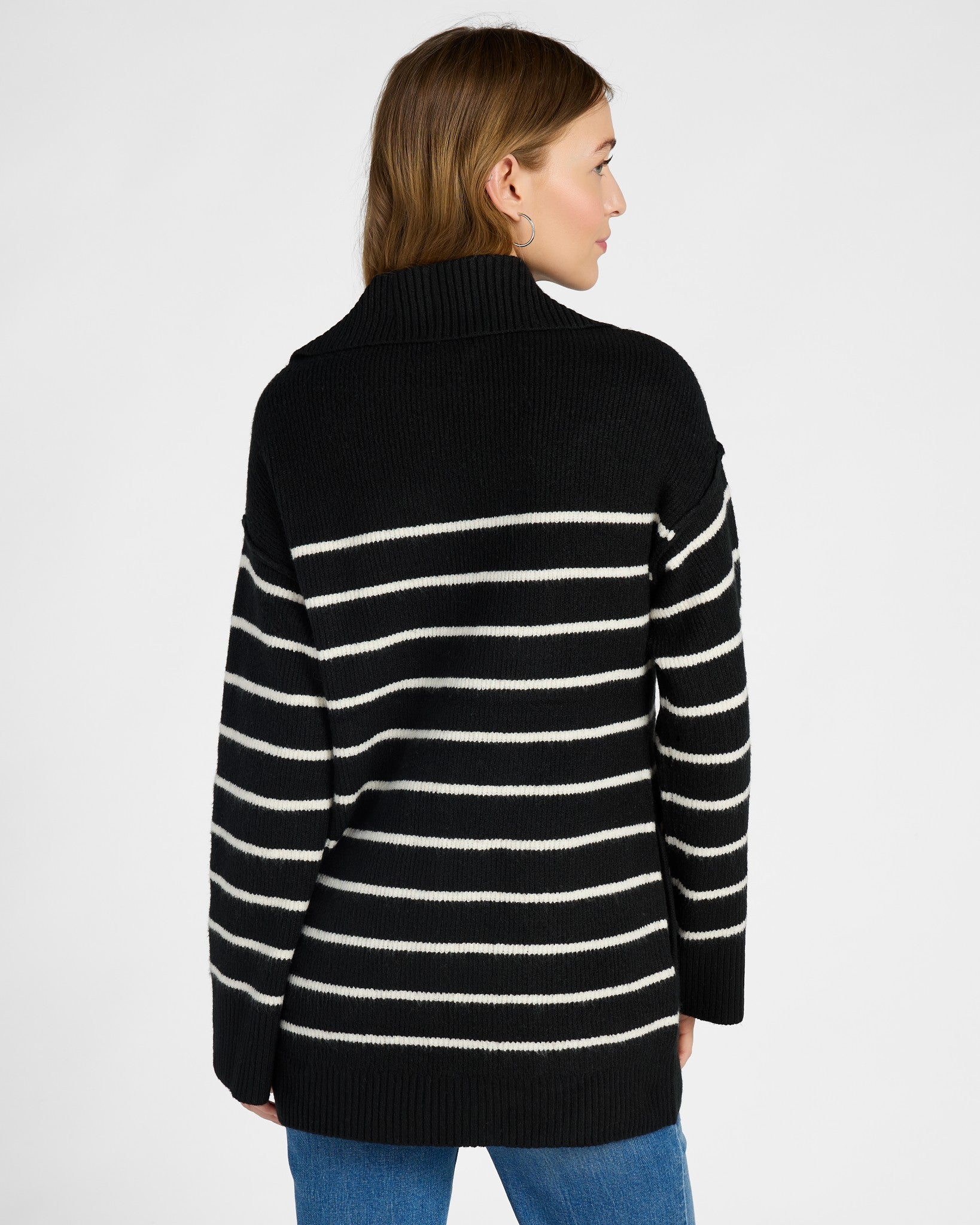 Black Ivory $|& Weekend LA Coralie Sweater - SOF Back