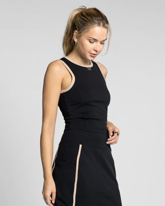 Black Oak Rib $|& Thread & Supply Carter Tank - Hanger Front