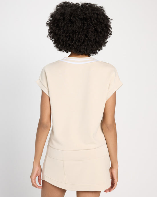 Oak Varsity $|& Thread & Supply Rhonda Top - SOF Back