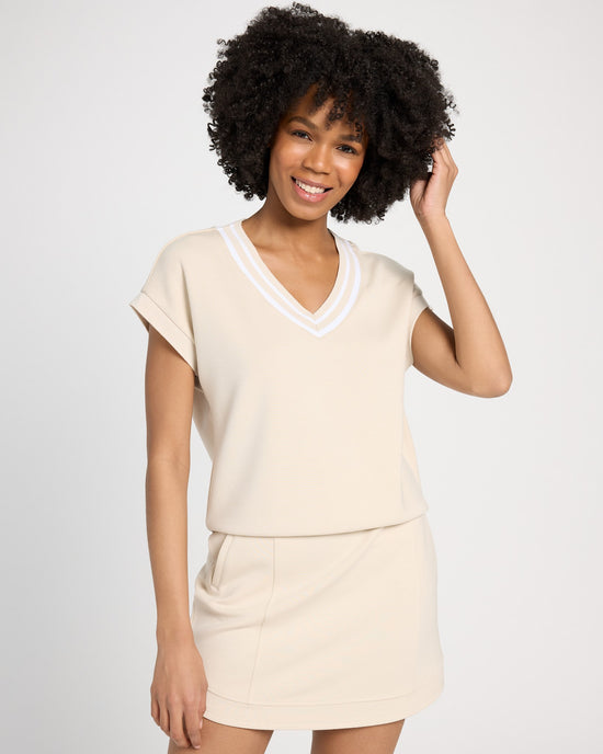Oak Varsity $|& Thread & Supply Rhonda Top - SOF Front