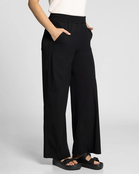 Black $|& Thread & Supply Cassie Pants - Hanger Front