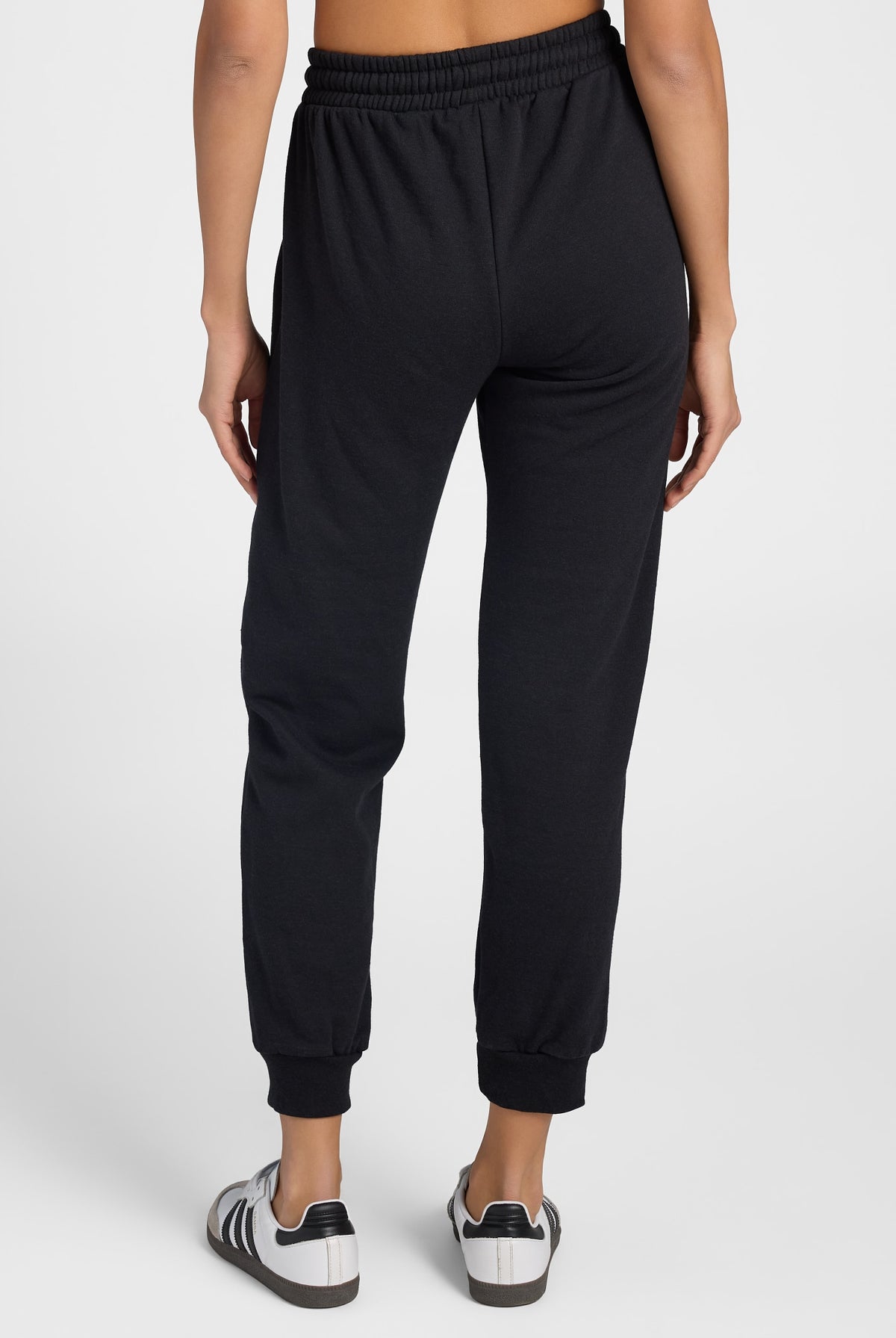 Black $|& Interval Dog Mom Graphic Joggers - SOF Back