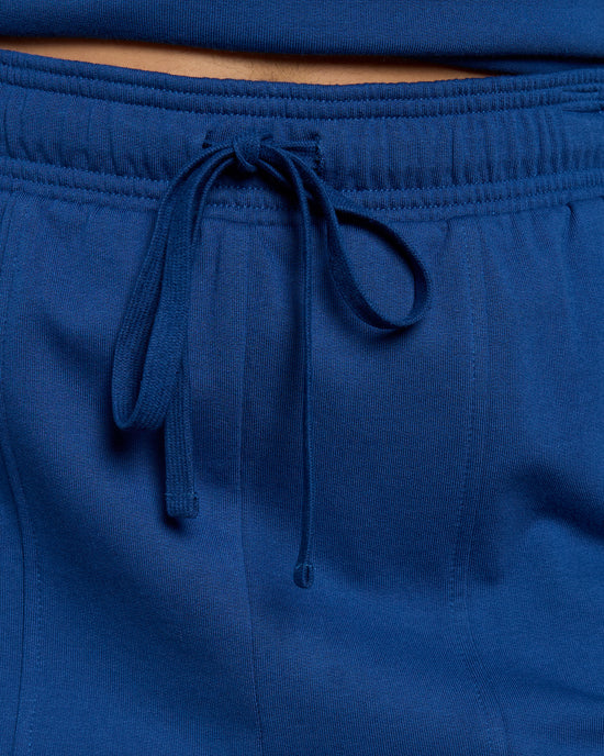 Navy Peony $|& Thread & Supply Paulie French Terry Shorts - SOF Full Front