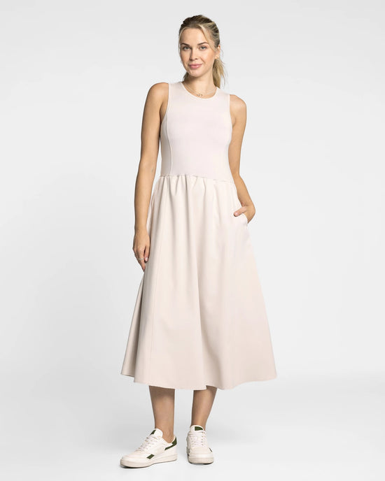 French Oak Brown $|& Thread & Supply Connie Dress - VOF Detail
