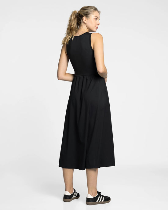 Black $|& Thread & Supply Connie Dress - Hanger Side