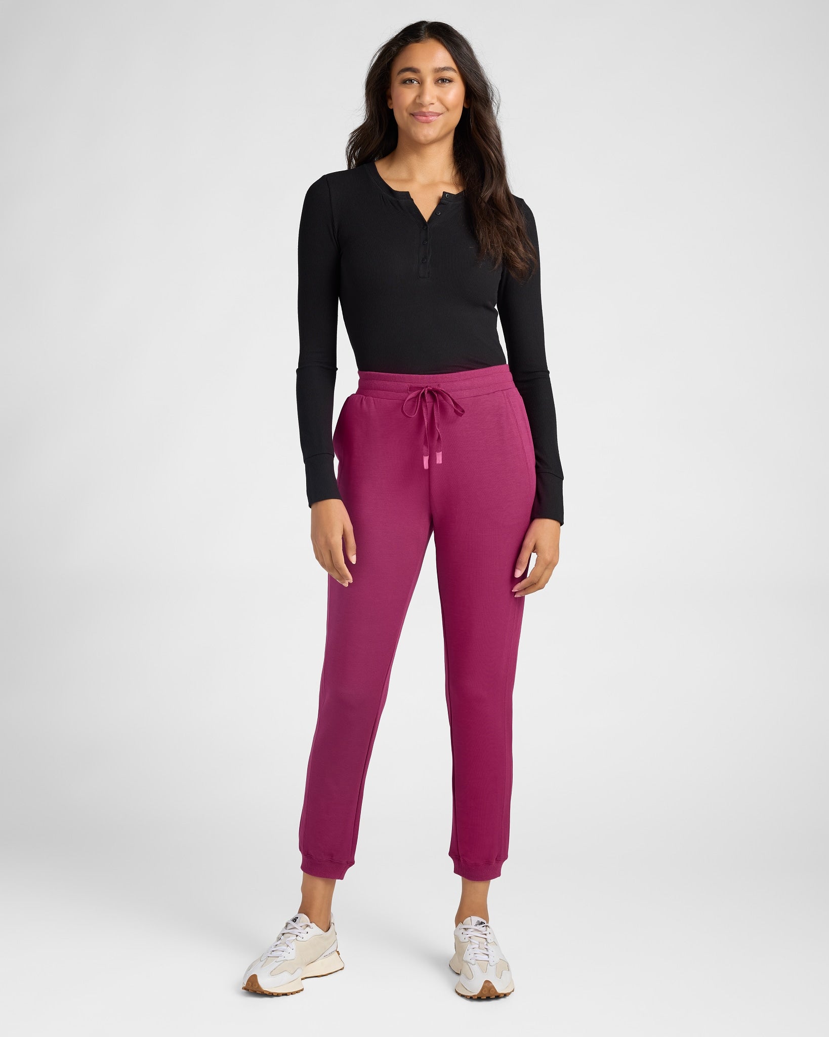 Purple Potion $|& Thread & Supply Somer Jogger - SOF Full Front