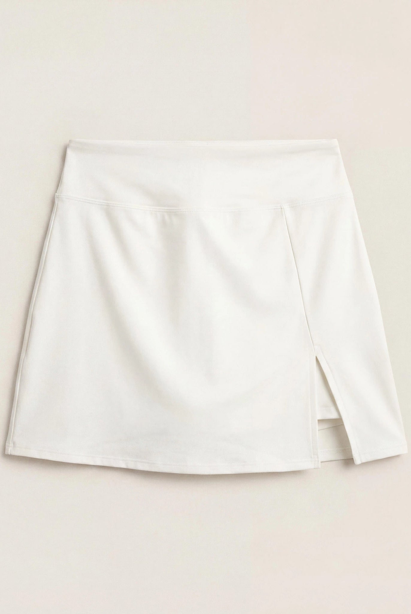 White $|& Interval FlowHeather Sculpt Skort - Hanger Detail