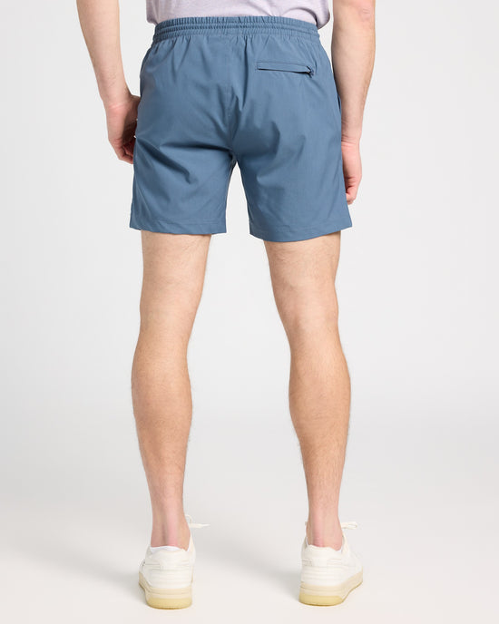 Deep Indigo $|& Tasc Weekender Short - SOF Back