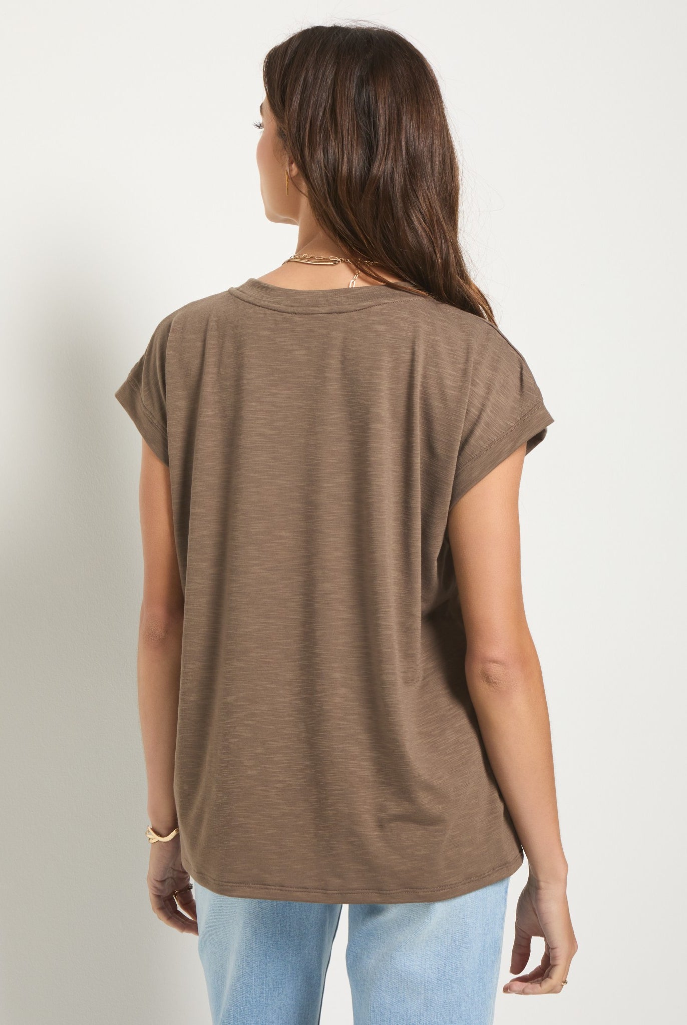 Truffle $|& SEAS Merrit Island Short Sleeve Tee - SOF Back