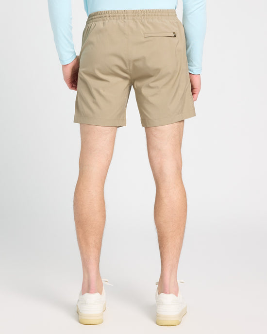 Mid-Khaki $|& Tasc Weekender Short - SOF Back