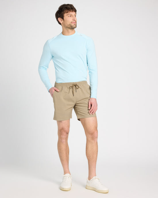 Mid-Khaki $|& Tasc Weekender Short - UGC On Fig