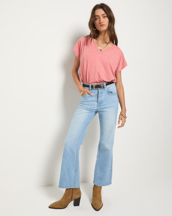 Sun Kissed $|& SEAS SoCal Short Sleeved Top - VOF Side