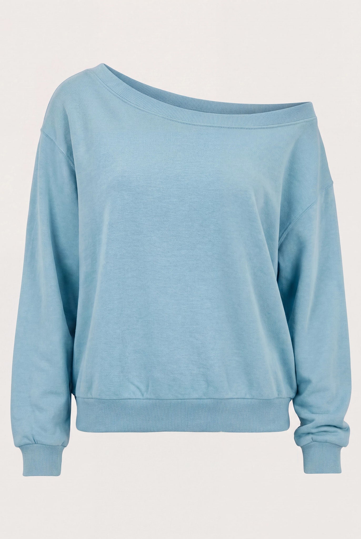 Wave $|& SEAS Brooksville One Shoulder Sweatshirt - Hanger Detail