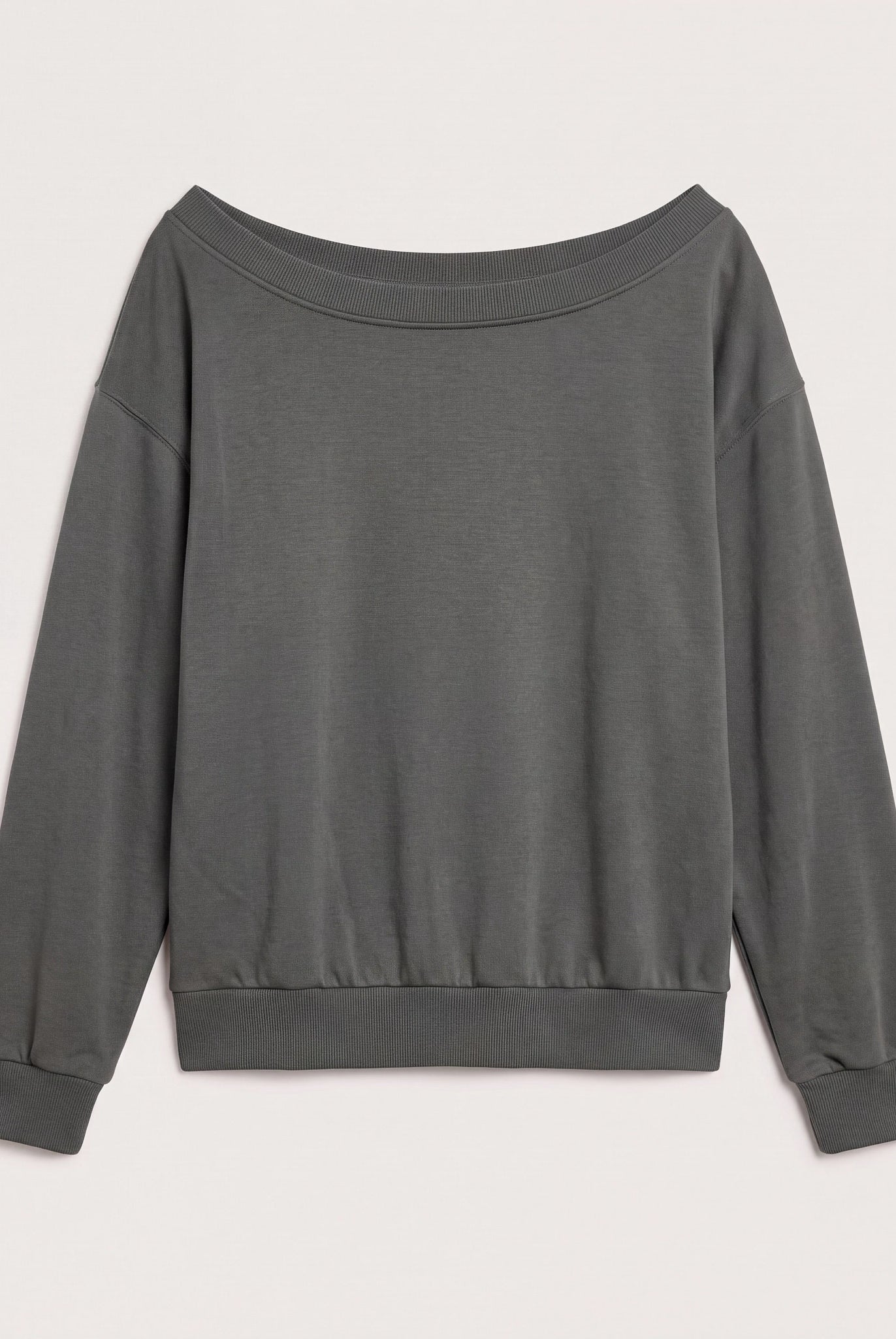 Eclipse $|& SEAS Brooksville One Shoulder Sweatshirt - Hanger Detail