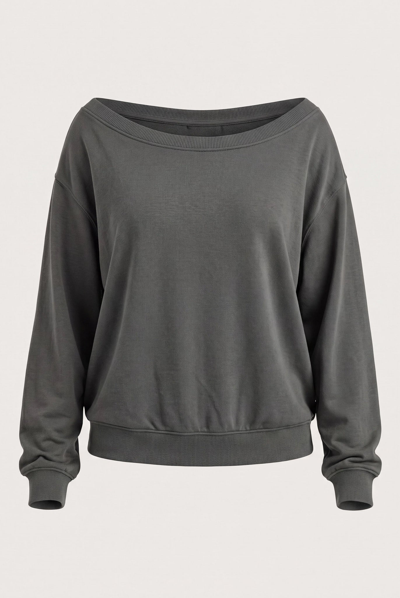 Eclipse $|& SEAS Brooksville One Shoulder Sweatshirt - Hanger Detail