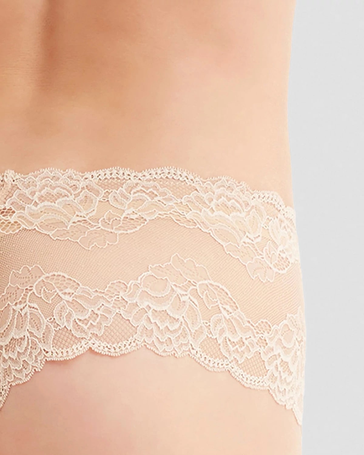 Black/Sand/Tango Red $|& Montelle Lace Cheeky Boyshort 3 Pack - Hanger Side
