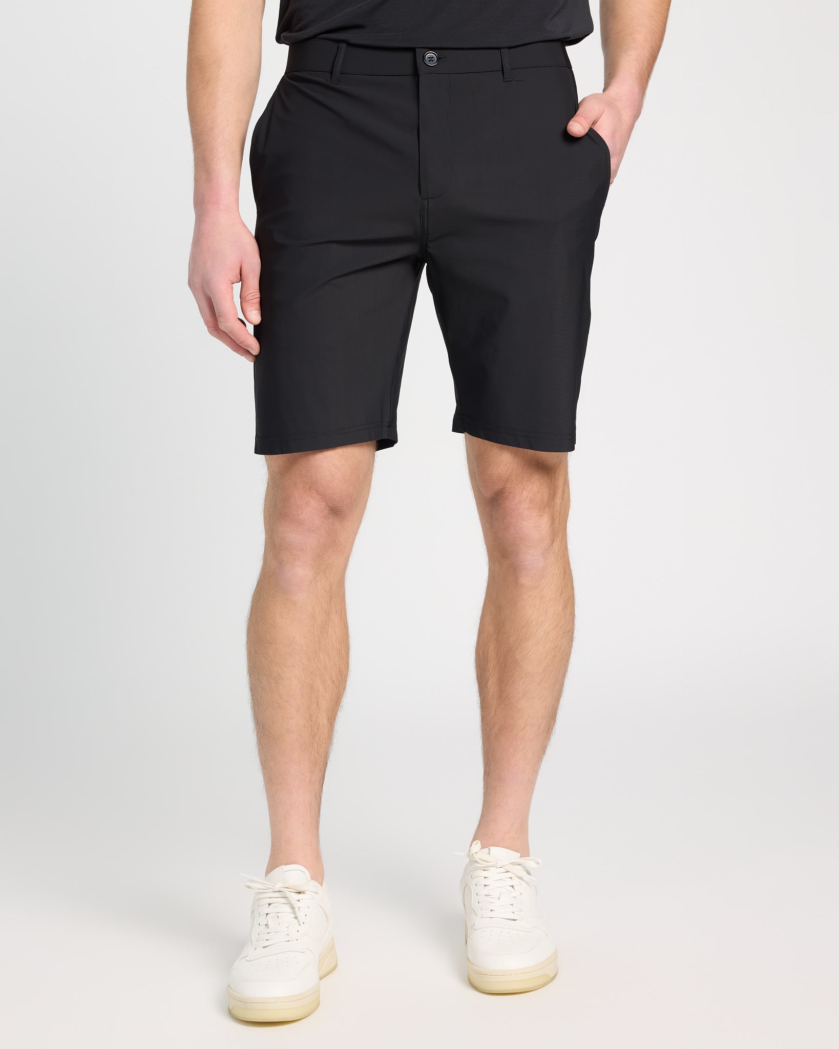 Black $|& Glyder Motion Short 9" Inseam - SOF Front