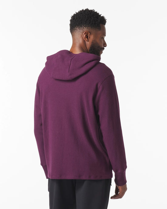 Mulberry $|& Glyder Thermasof Hoodie - VOF Back