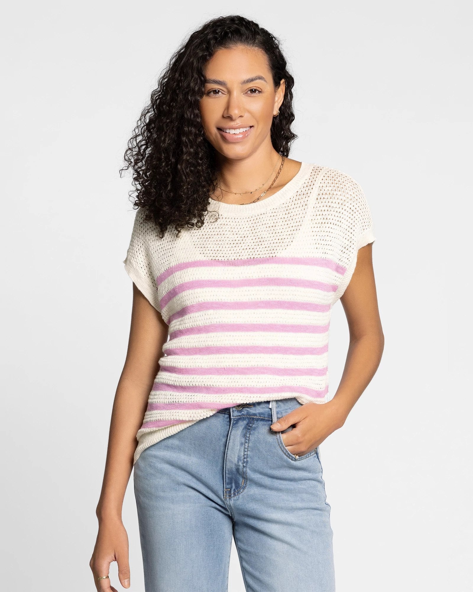Ivory Orchid $|& Thread & Supply Elfie Top - VOF Detail