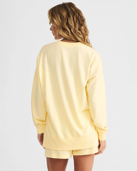 Mellow Yellow $|& Z Supply Modern V-Neck Weekender - Hanger Side