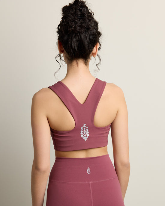 Clove/Black 2 Pack $|& Free People Movement Win Win Bra - SOF Back