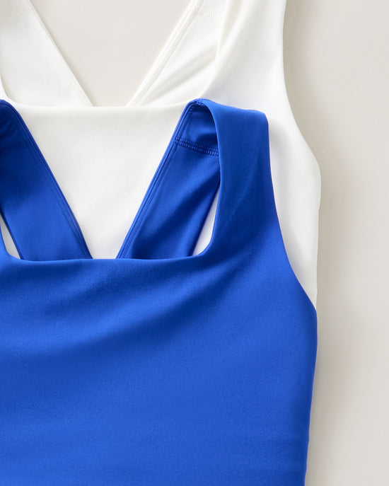 Electric Shock/White 2 Pack $|& Free People Movement Win Win Bra