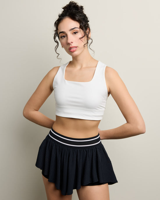 Electric Shock/White 2 Pack $|& Free People Movement Win Win Bra - SOF Front