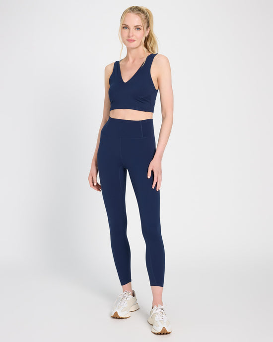 Midnight Navy $|& Free People Movement Never Better Crop Cami - UGC On Fig